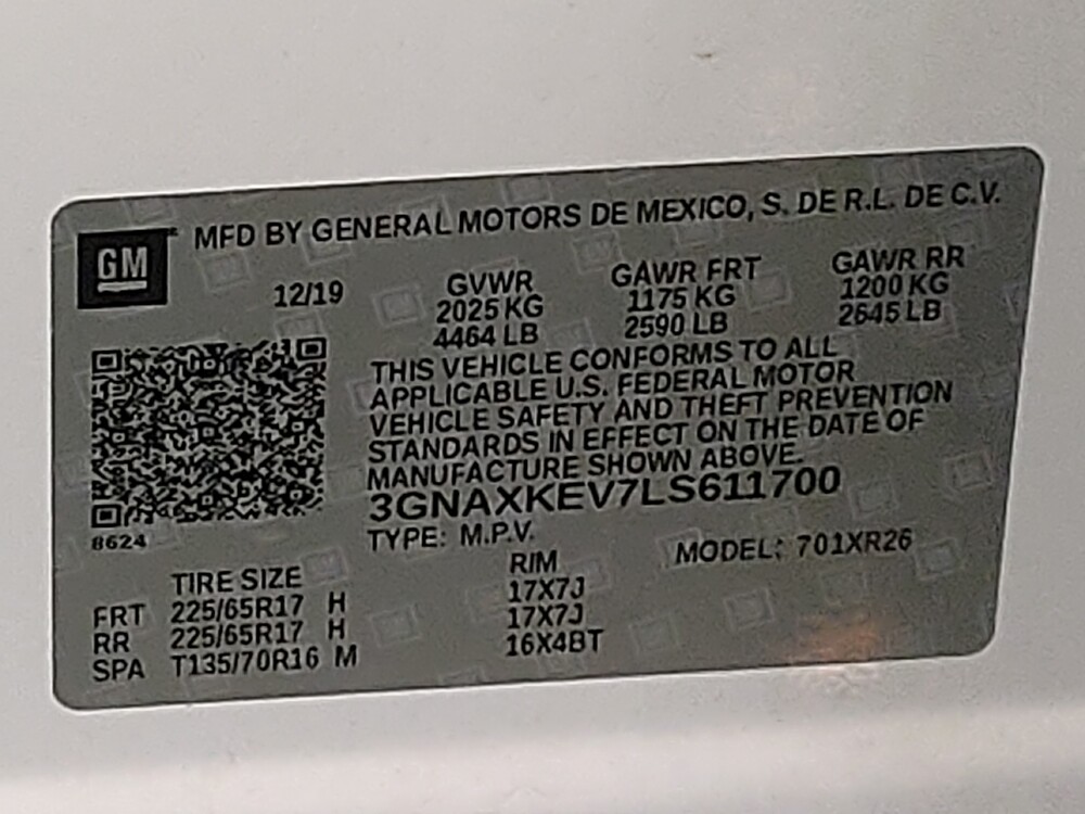 2020 Chevrolet Equinox in Tampa, FL 33619 - 18086347 33