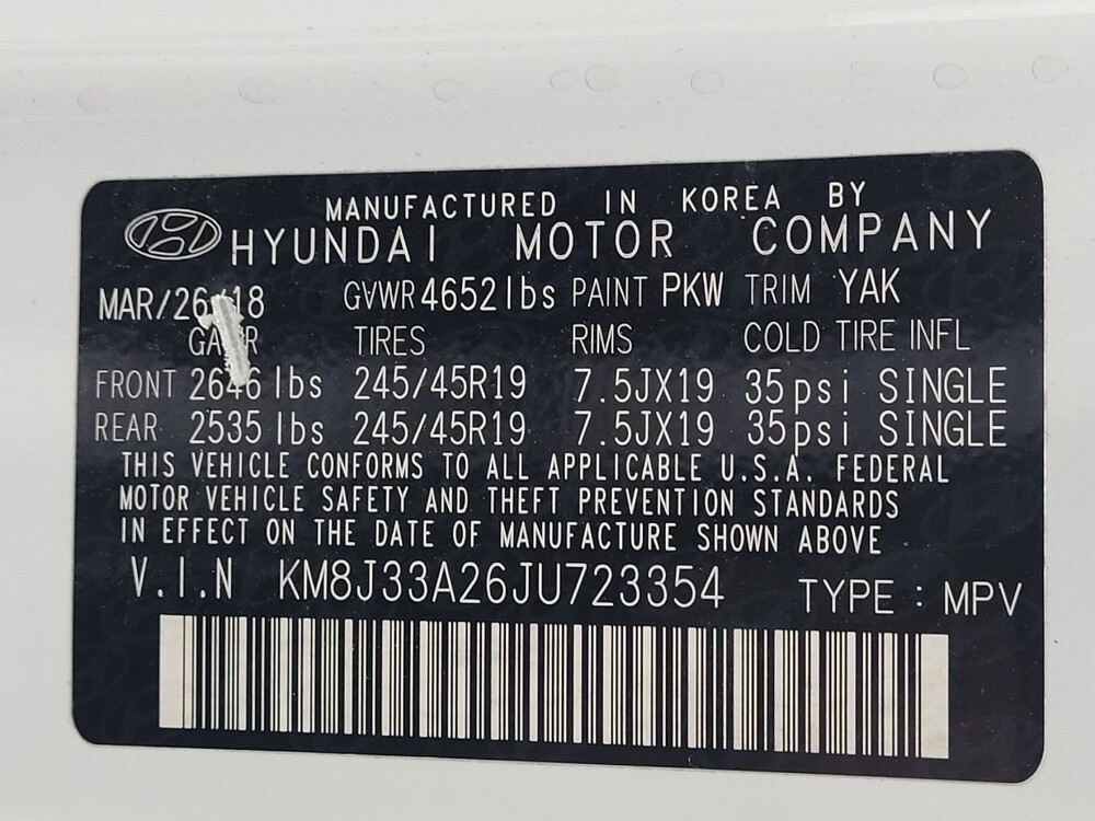 2018 Hyundai Tucson in Gainesville, FL 32609 - 18086371 33