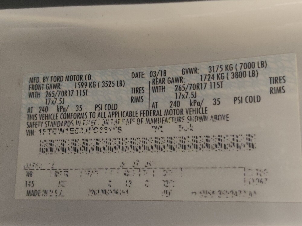 2018 Ford F150 in Gastonia, NC 28056 - 18086376 33