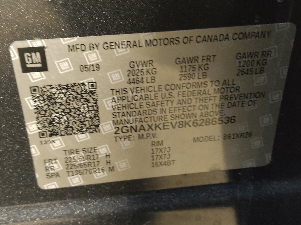 2019 Chevrolet Equinox in Columbia, SC 29210 - 18086378 33