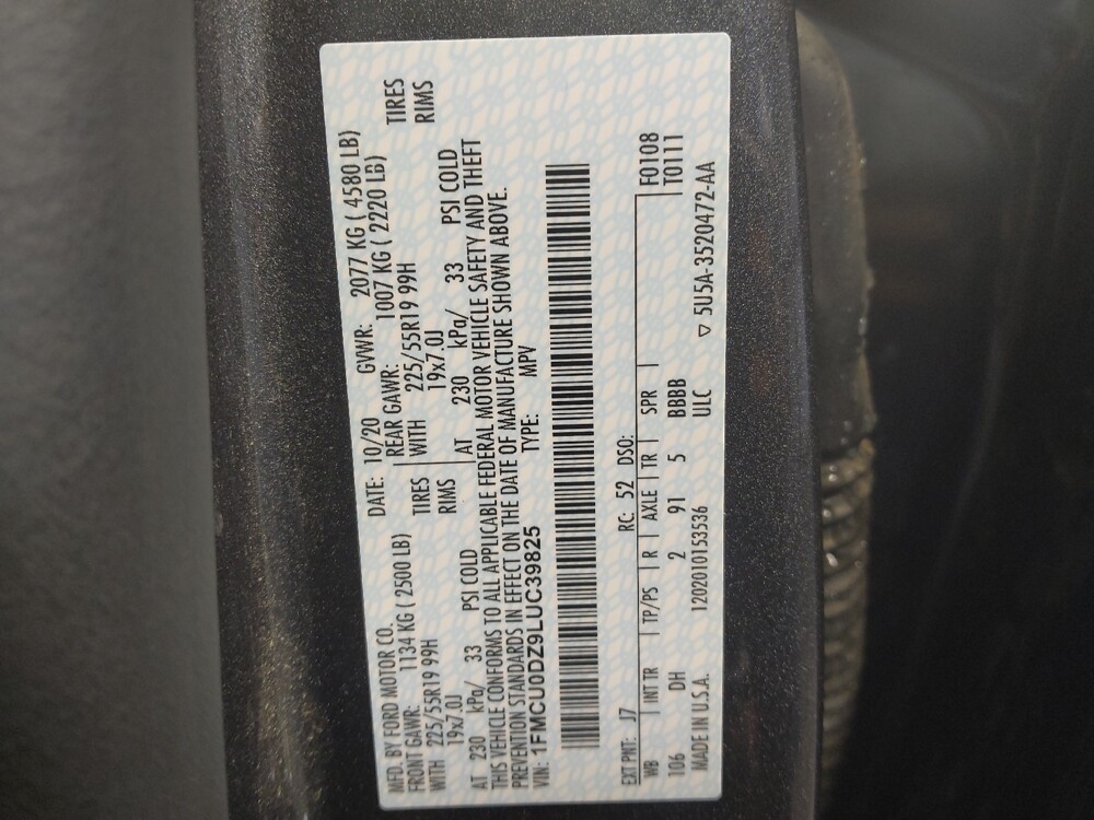 2020 Ford Escape in Baton Rouge, LA 70816 - 18086400 33