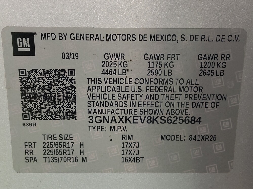 2019 Chevrolet Equinox in Houston, TX 77060 - 18086412 33