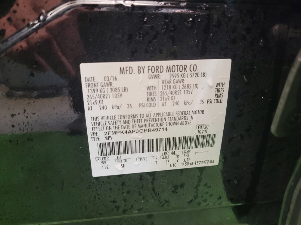 2016 Ford Edge in Maple Heights, OH 44137 - 18086418 33