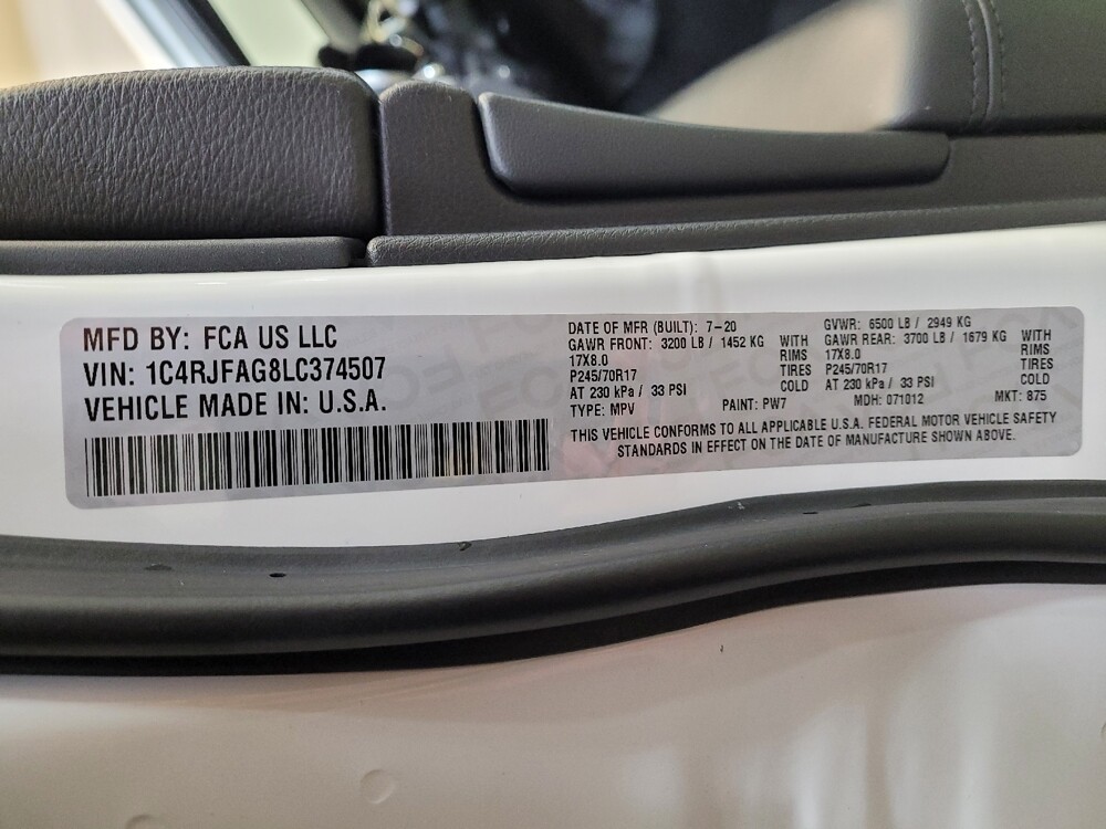 2020 Jeep Grand Cherokee in Maple Heights, OH 44137 - 18086424 33