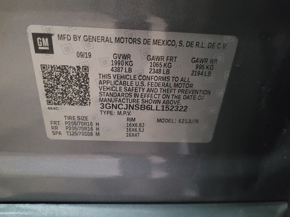 2020 Chevrolet Trax in Glen Burnie, MD 21061 - 18086436 33