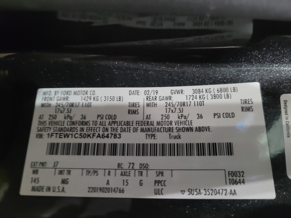 2019 Ford F150 in Owings Mills, MD 21117 - 18086440 33