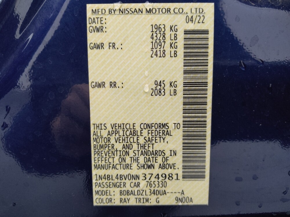 2022 Nissan Altima in Wichita, KS 67207 - 18086451 33