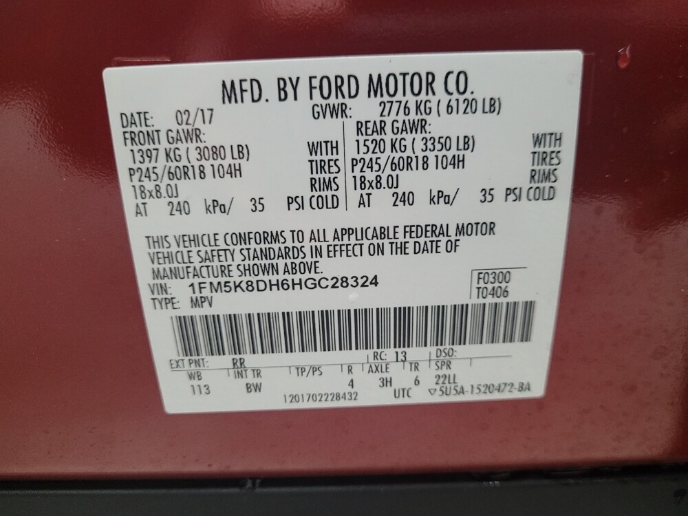 2017 Ford Explorer in Eastpointe, MI 48021 - 18086459 33