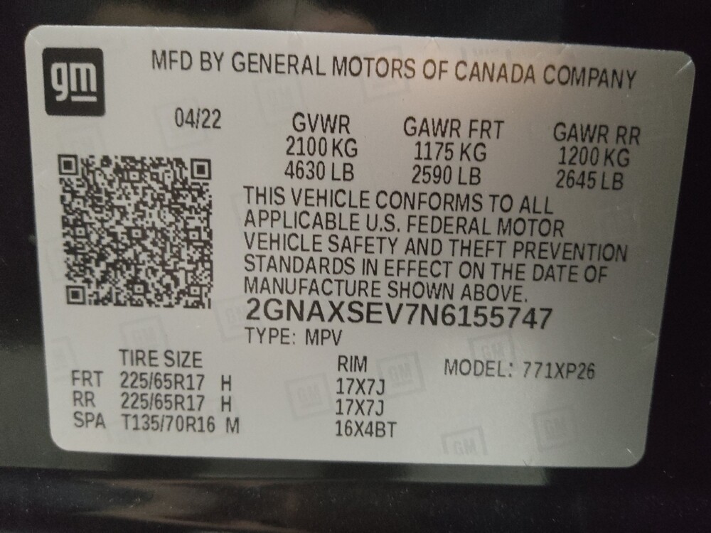 2022 Chevrolet Equinox in Eastpointe, MI 48021 - 18086464 33