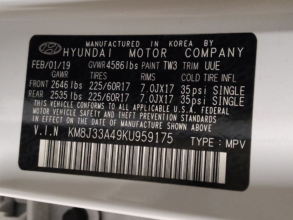 2019 Hyundai Tucson in Kissimmee, FL 34744 - 18086475 33