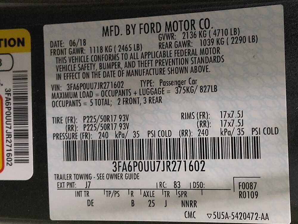 2018 Ford Fusion in Charlotte, NC 28213 - 18086479 33