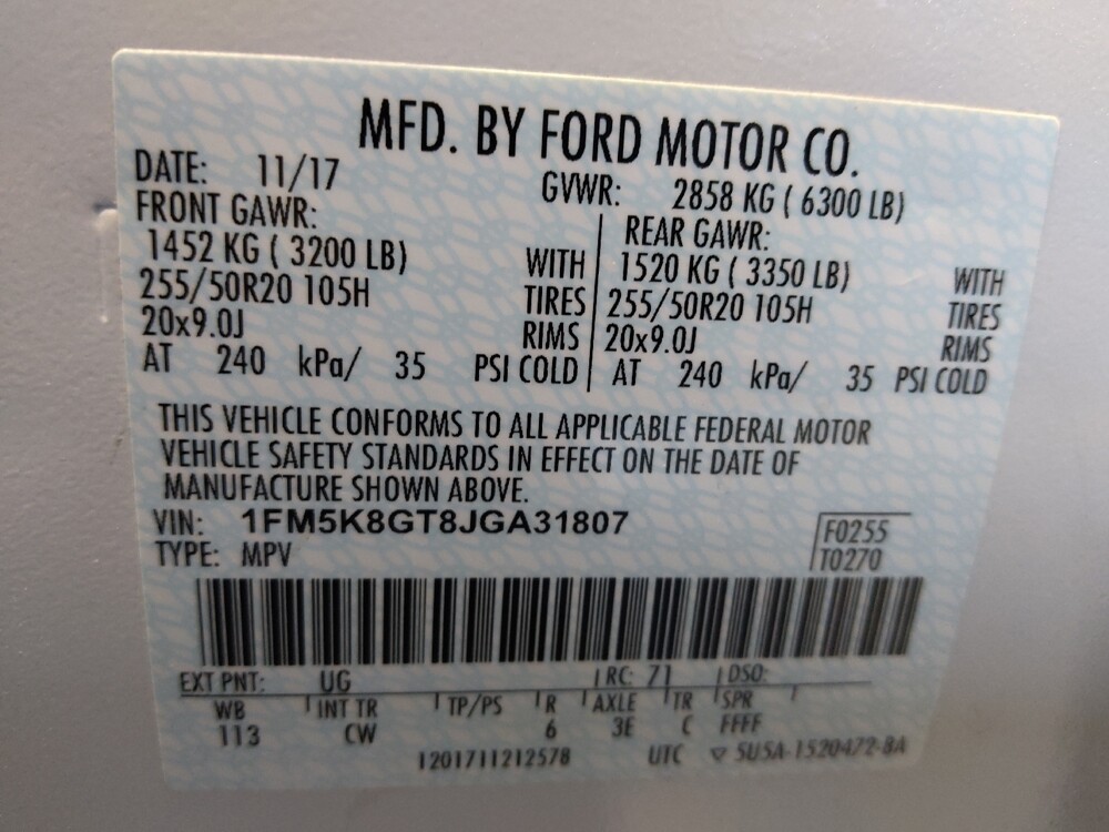 2018 Ford Explorer in Albuquerque, NM 87123 - 18086491 33