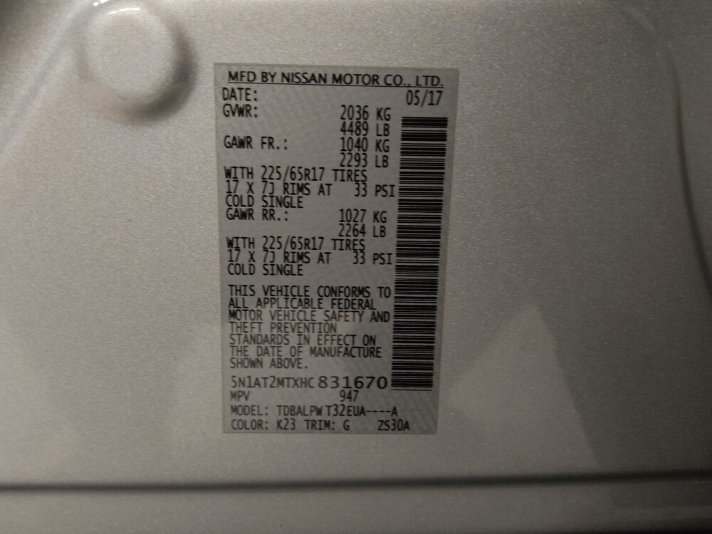 2017 Nissan Rogue in Athens, GA 30606 - 18086532 33