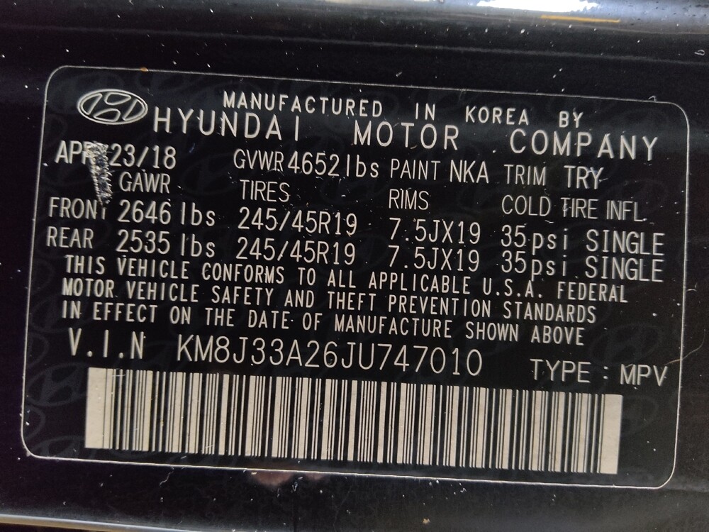 2018 Hyundai Tucson in Hialeah, FL 33014 - 18086543 33