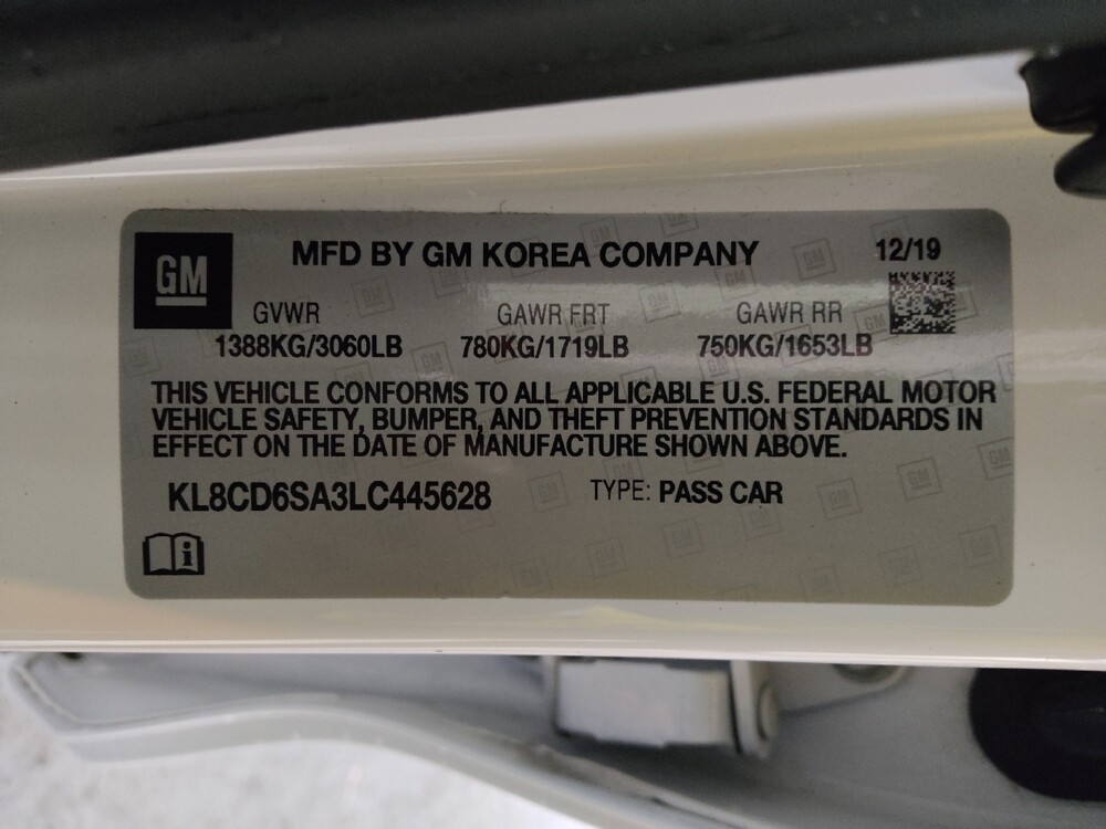 2020 Chevrolet Spark in Albany, GA 31705 - 18086573 33