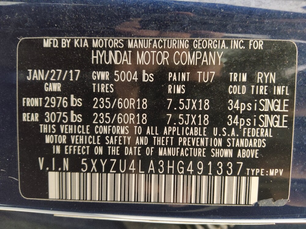 2017 Hyundai Santa Fe in Denver, CO 80012 - 18086584 33