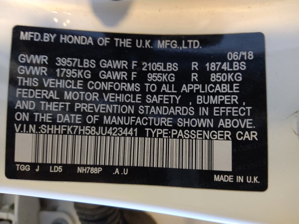 2018 Honda Civic in Glendale, AZ 85301 - 18086586 33