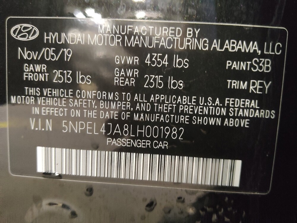 2020 Hyundai Sonata in Tampa, FL 33619 - 18086595 33