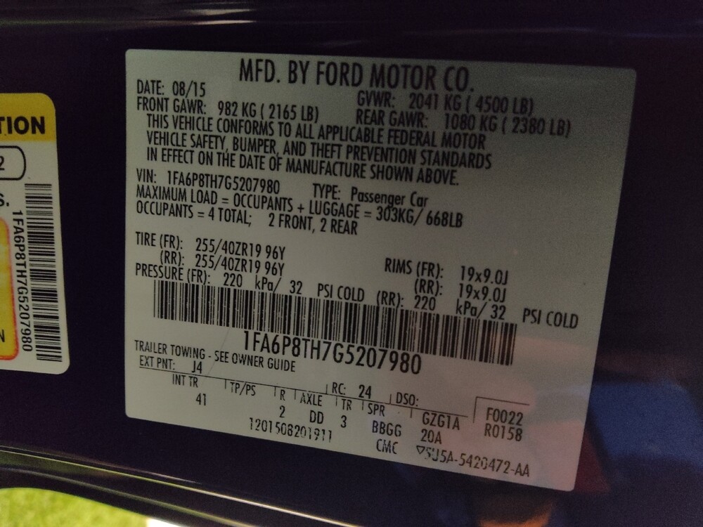 2016 Ford Mustang in Marietta, GA 30062 - 18086596 33