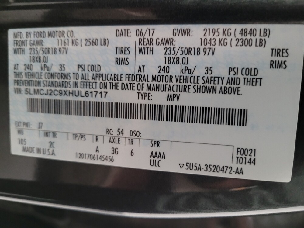 2017 Lincoln MKC in Torrance, CA 90504 - 18086619 33