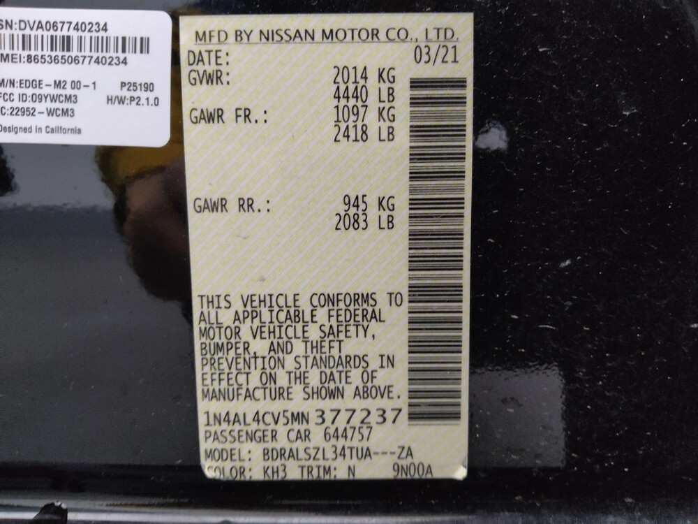 2021 Nissan Altima in Wichita, KS 67207 - 18086624 33