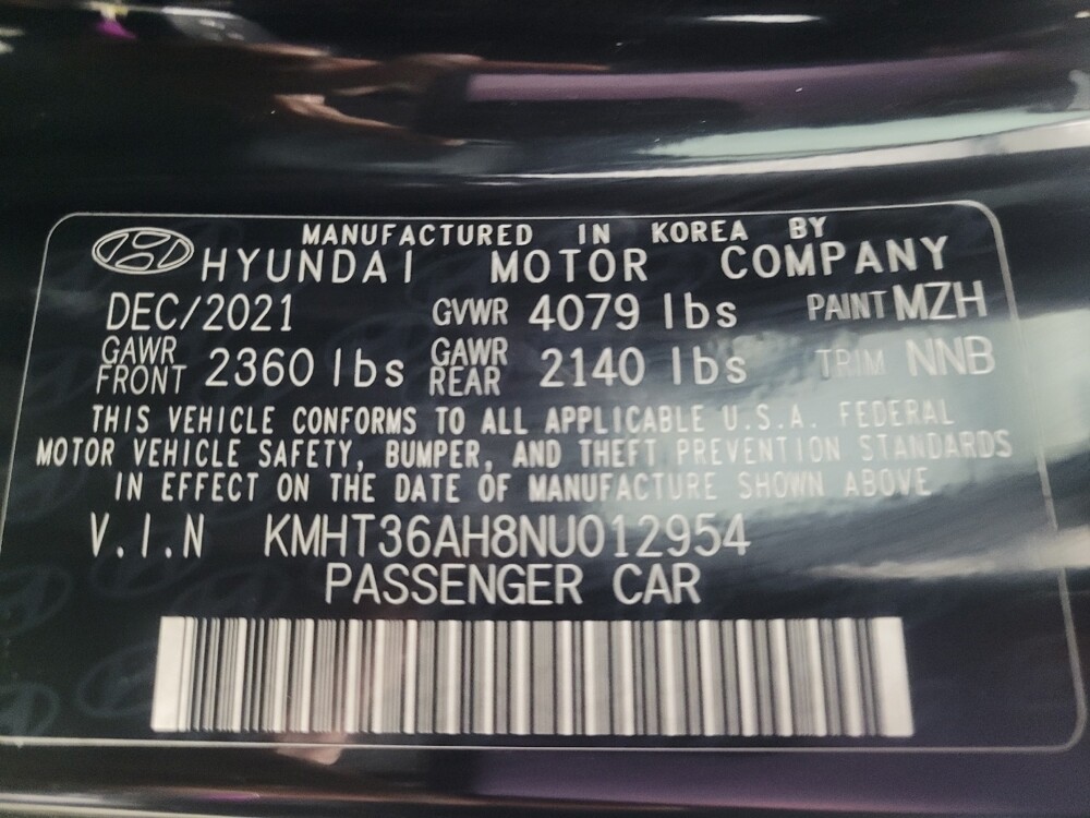 2022 Hyundai Veloster in Athens, GA 30606 - 18086652 33