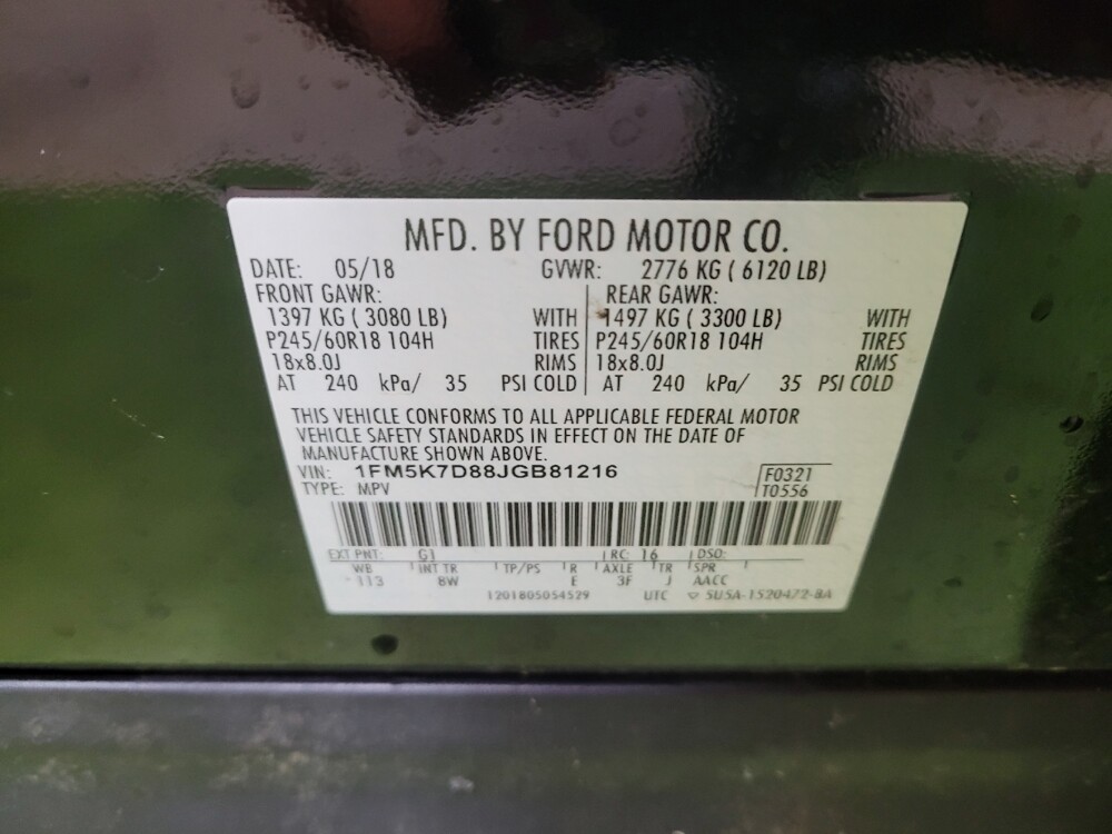 2018 Ford Explorer in Lexington, KY 40509 - 18086661 33