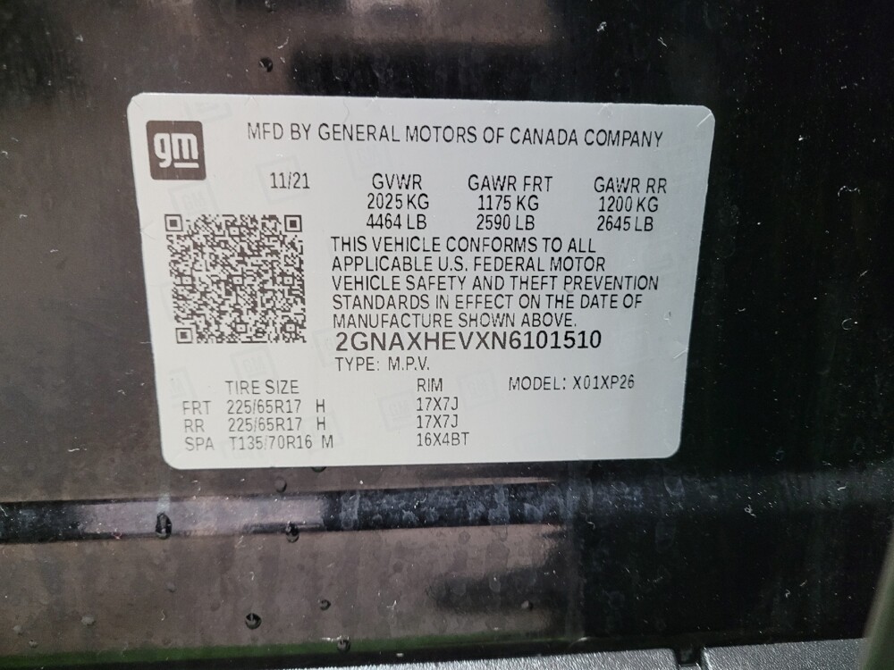 2022 Chevrolet Equinox in Maple Heights, OH 44137 - 18086681 33