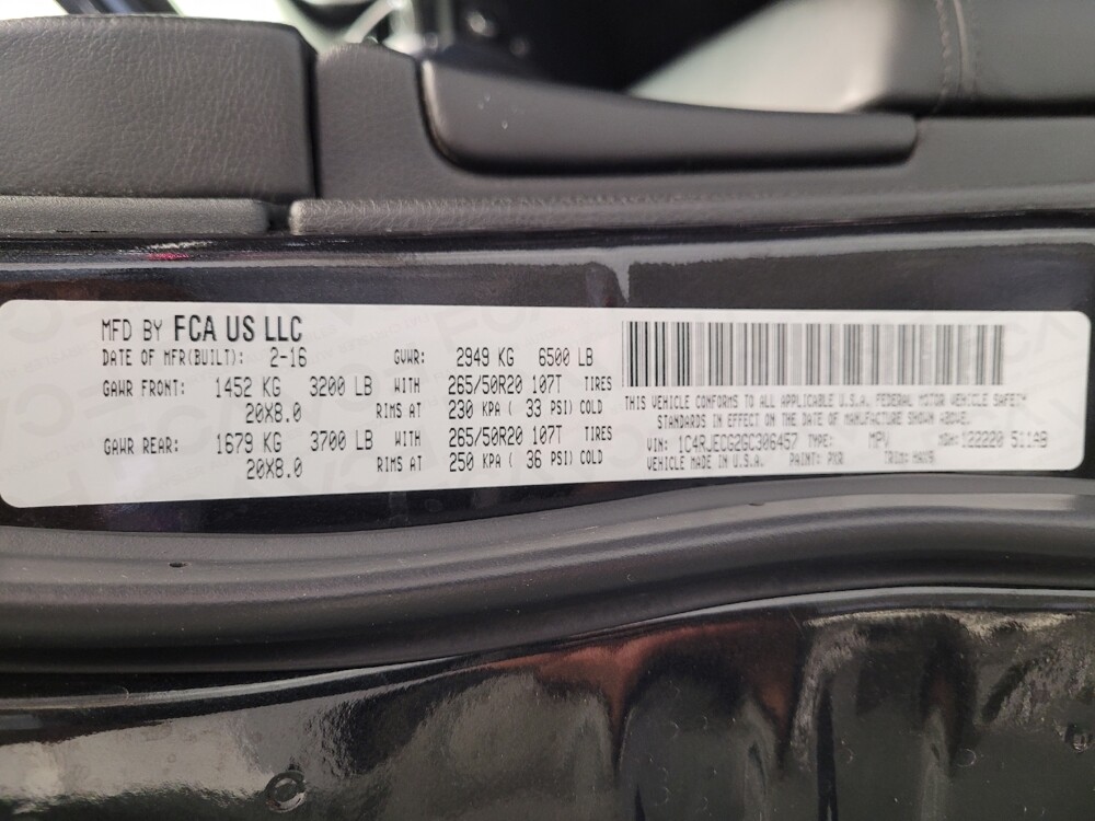 2016 Jeep Grand Cherokee in Downey, CA 90241 - 18086716 33