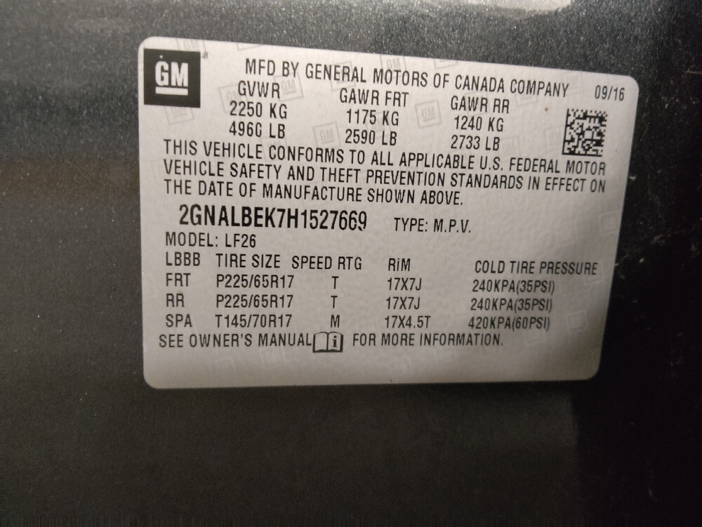 2017 Chevrolet Equinox in Morrow, GA 30260 - 18086717 33