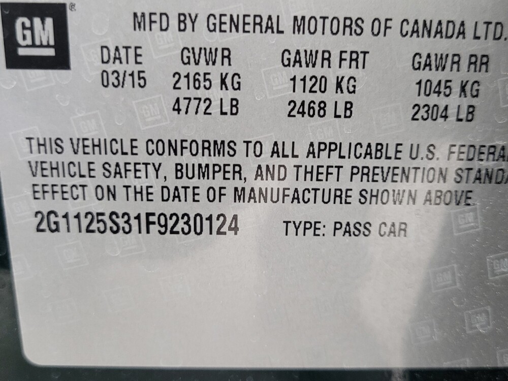 2015 Chevrolet Impala in Las Vegas, NV 89104 - 18086734 33