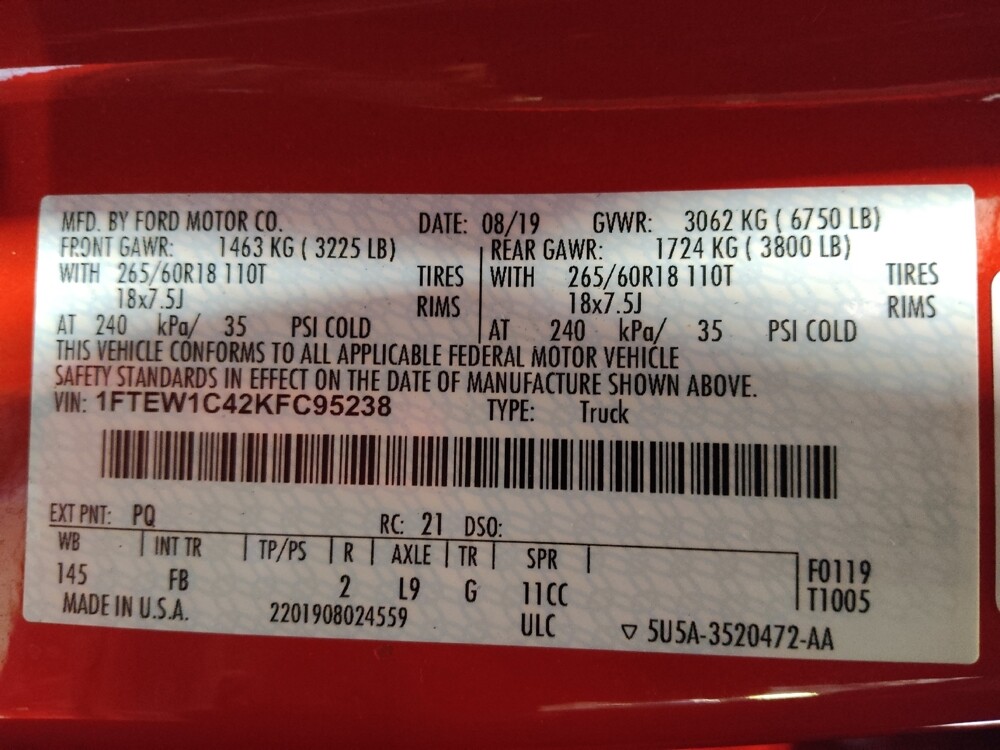 2019 Ford F150 in Lauderdale Lakes, FL 33313 - 18086738 33