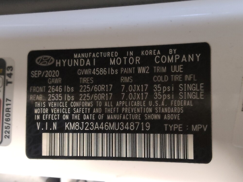 2021 Hyundai Tucson in Kissimmee, FL 34744 - 18086739 33