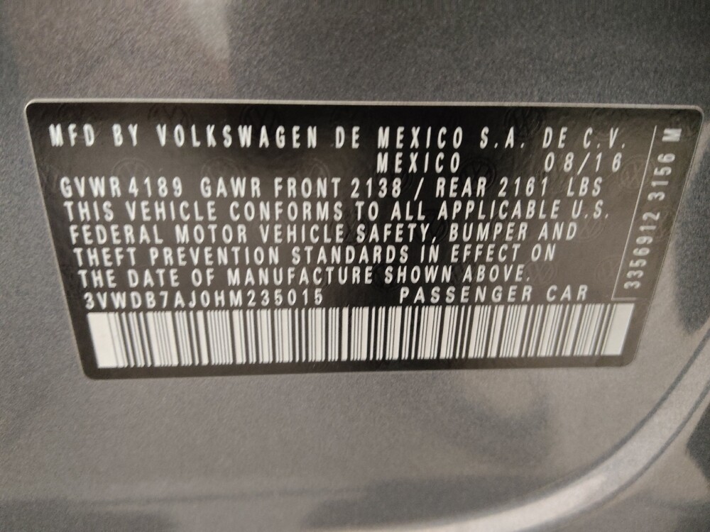2017 Volkswagen Jetta in Lakewood, CO 80215 - 18086749 33