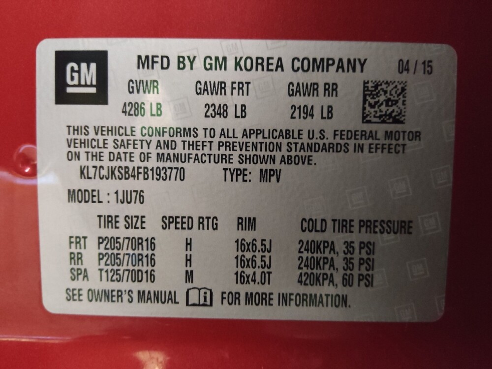 2015 Chevrolet Trax in Houston, TX 77060 - 18086759 33