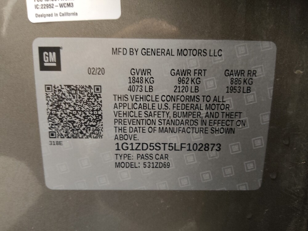 2020 Chevrolet Malibu in Independence, MO 64055 - 18086770 33