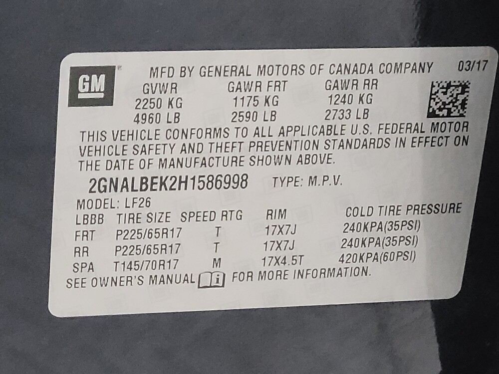 2017 Chevrolet Equinox in Memphis, TN 38115 - 18086779 33