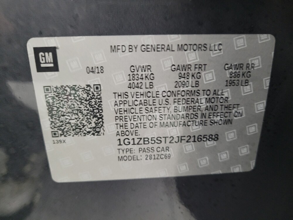 2018 Chevrolet Malibu in Memphis, TN 38115 - 18086807 33