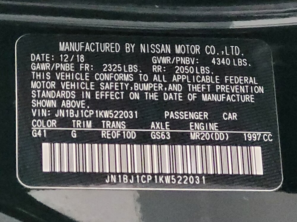 2019 Nissan Rogue Sport in Huntsville, AL 35816 - 18086808 33