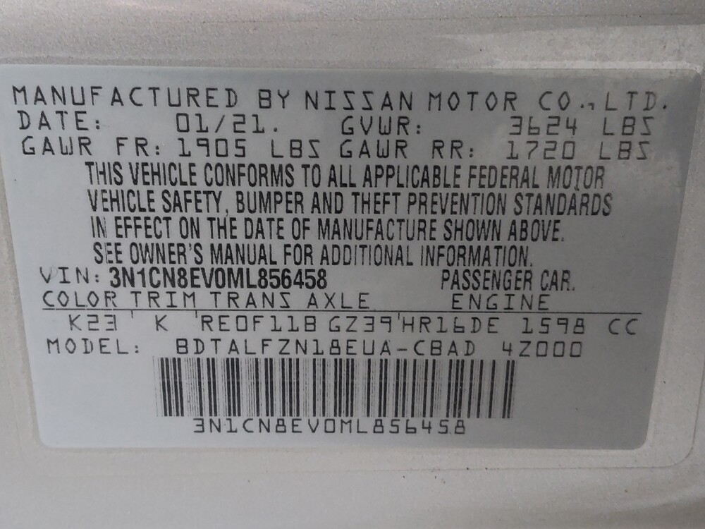 2021 Nissan Versa in Houston, TX 77074 - 18086809 33