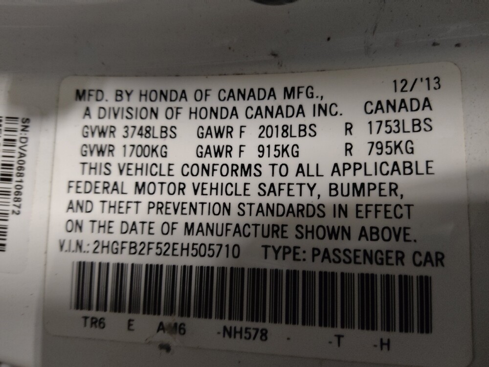 2014 Honda Civic in West Palm Beach, FL 33409 - 18086858 33