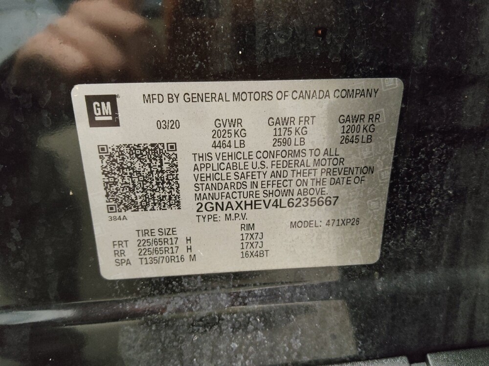 2020 Chevrolet Equinox in Grand Rapids, MI 49508 - 18086871 33