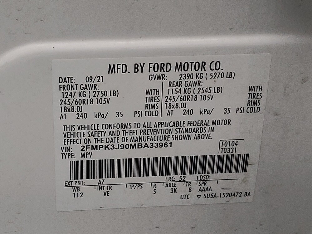 2021 Ford Edge in Temple, TX 76502 - 18086875 33