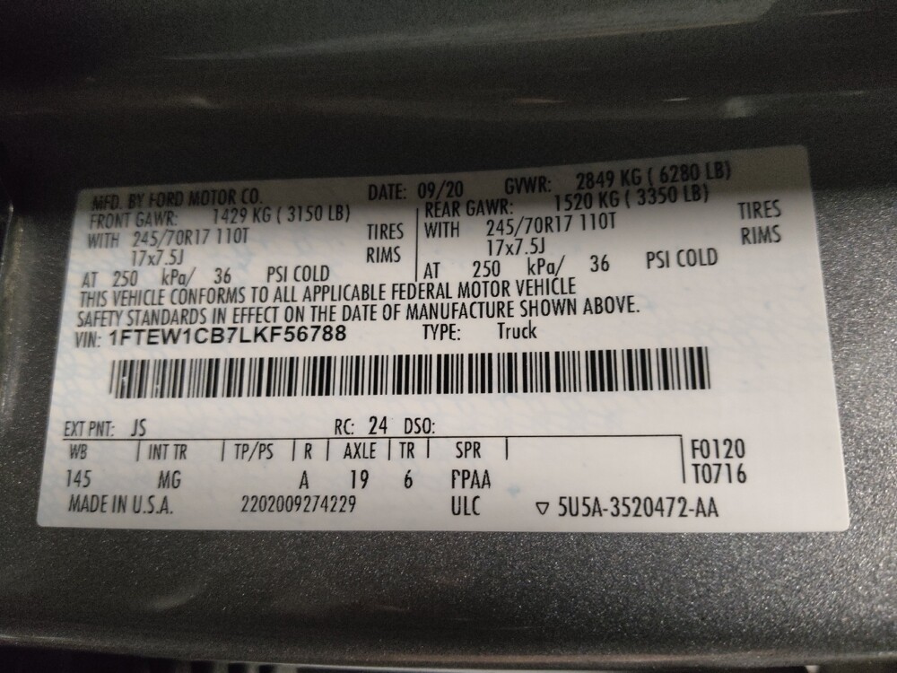 2020 Ford F150 in Kissimmee, FL 34744 - 18086882 33