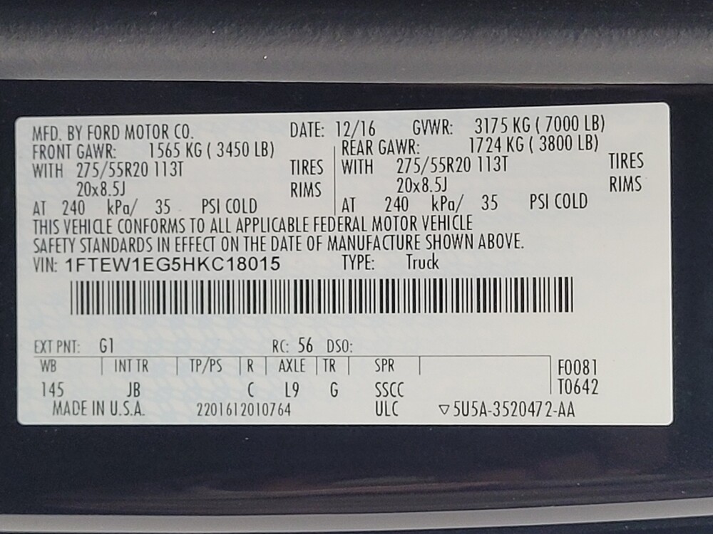 2017 Ford F150 in Madison, TN 37115 - 18086888 33