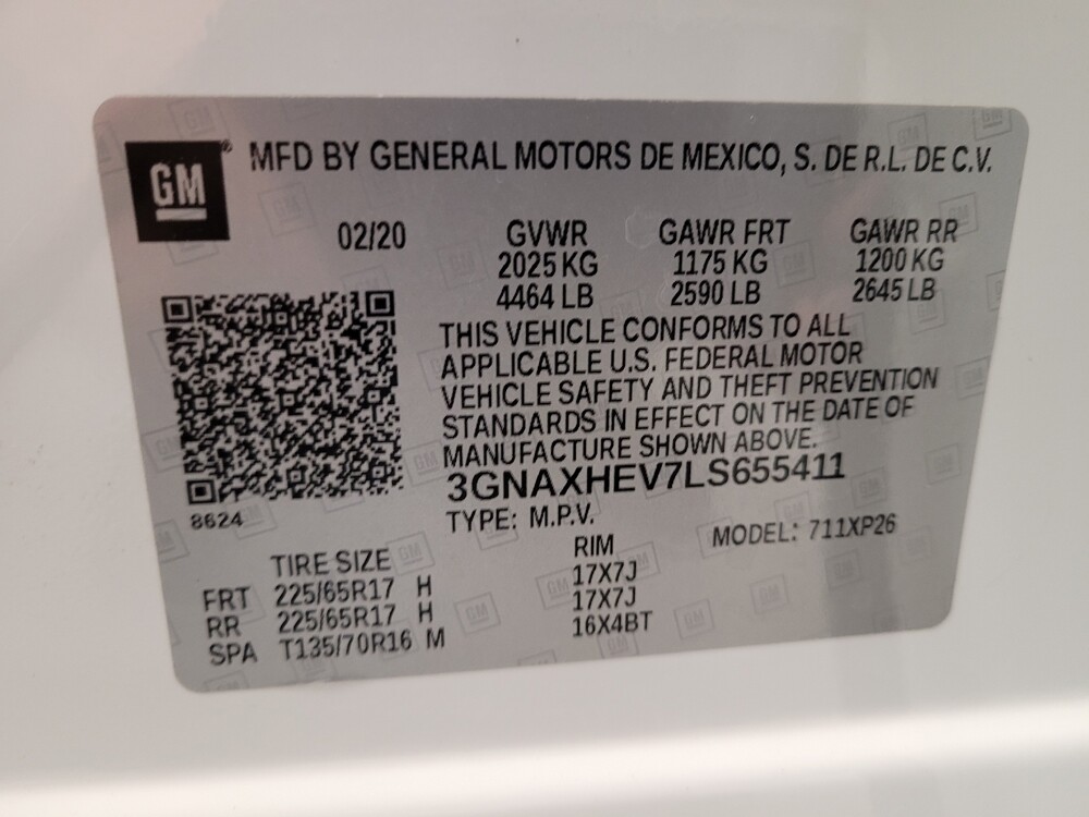 2020 Chevrolet Equinox in Sacramento, CA 95821 - 18086918 33