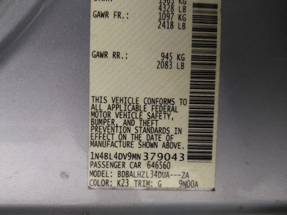 2021 Nissan Altima in Jackson, MS 39211 - 18086928 33