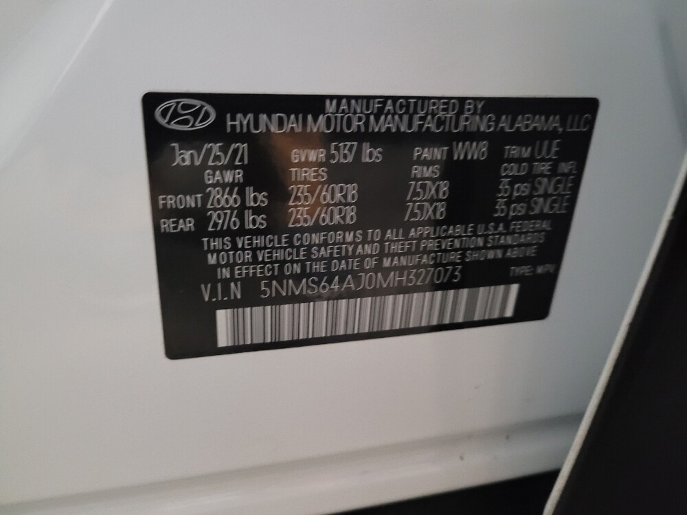 2021 Hyundai Santa Fe in Plano, TX 75074 - 18086944 33