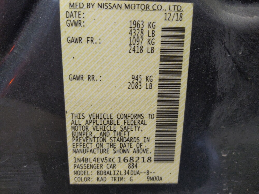 2019 Nissan Altima in Albuquerque, NM 87123 - 18086949 33