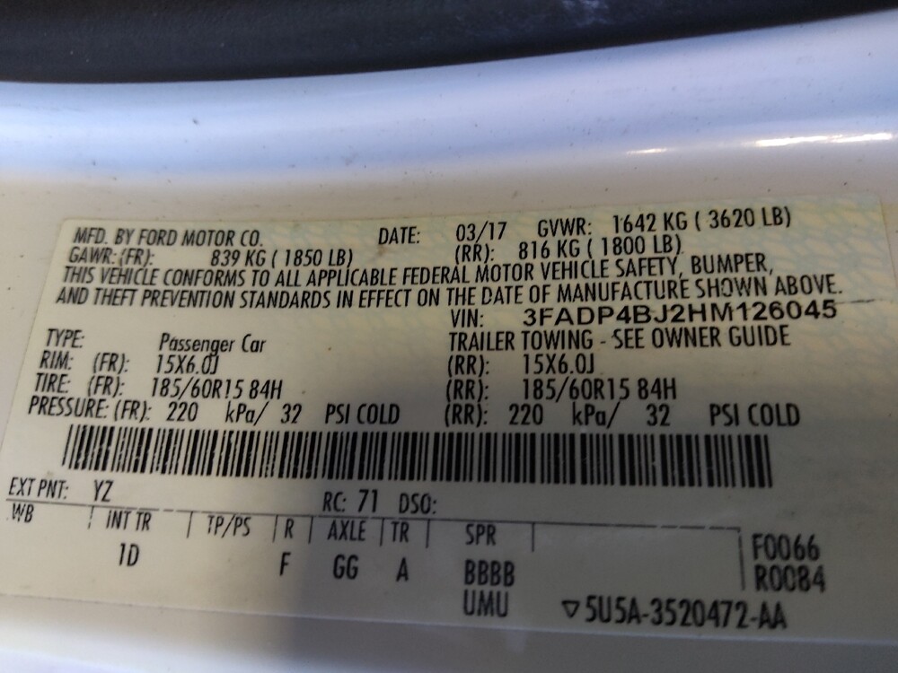 2017 Ford Fiesta in Chandler, AZ 85225 - 18086950 33